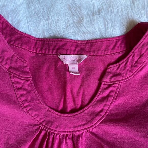 Lilly Pulitzer Top FLAWED Size Medium - Picture 3 of 10